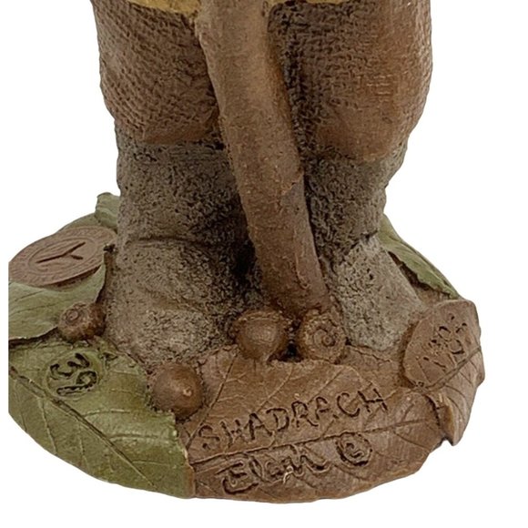 Tom Clark Gnome SHADRACH Figurine #39 Bible Book of Daniel Hiking Stick 1984 COA - Picture 6 of 7